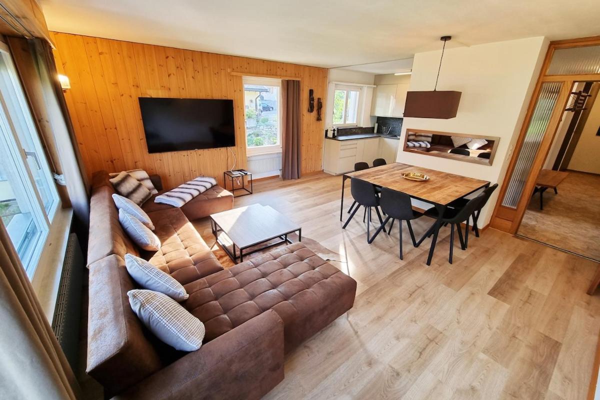 Alpine Retreat & Sauna Дизентис Екстериор снимка